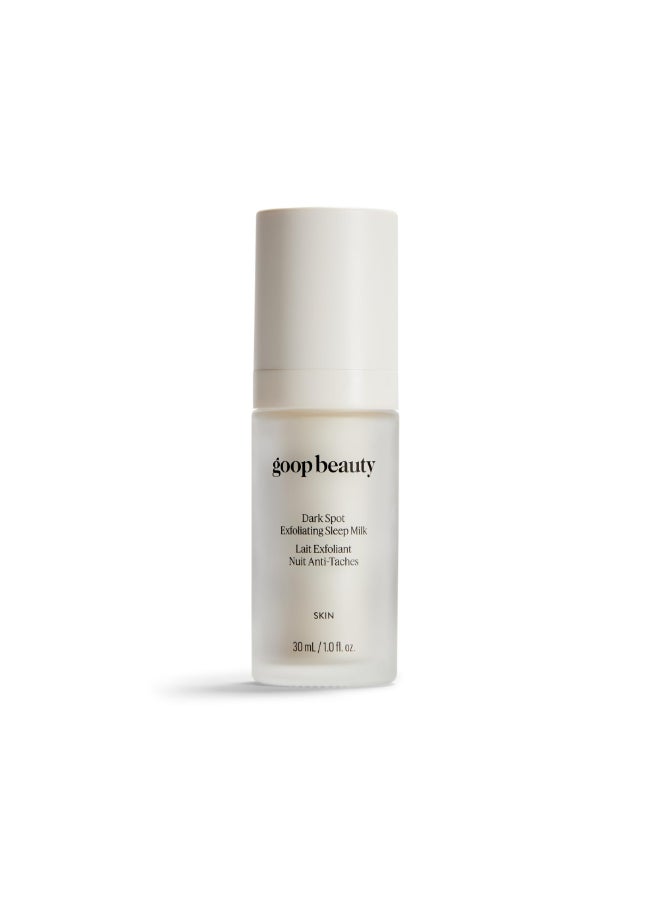 goop Beauty Sleep Milk Serum Intense Face Exfoliator to Smooth Uneven Texture Wrinkles Pores Glycolic Acid Hyaluronic Serum Dark Spot Corrector 1 fl oz - Image 2