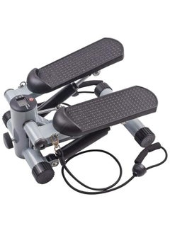 STEPPER Vincisin Stair Stepper with Resistance Band, Small Home Gym Exercise Equipment for Full Body Fitness Workout, 330lbs Weight Capacity, Grey  - Image 1