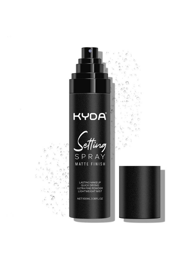 KYDA Makeup Setting Spray Ultra Fine Lightweight Setting Mist Lasting Oil Control Makeup Finish Quick Drying Formula Face Makeup Fixer Spray For All Skin 3.38 Fl Oz By Ownest Beauty  - Image 1