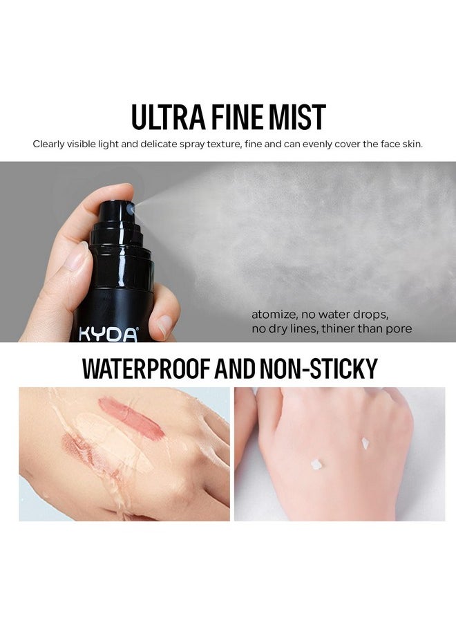 KYDA Makeup Setting Spray Ultra Fine Lightweight Setting Mist Lasting Oil Control Makeup Finish Quick Drying Formula Face Makeup Fixer Spray For All Skin 3.38 Fl Oz By Ownest Beauty  - Image 3
