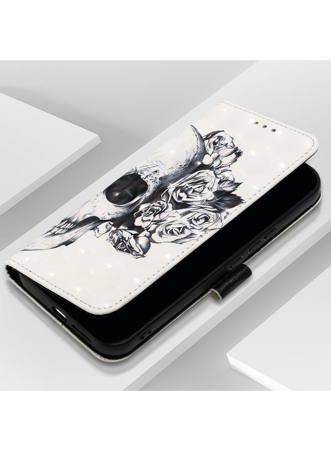 S-TOP Case For OPPO Reno11 5G Global 3D Painting Horizontal Flip Leather Phone Case - Image 2