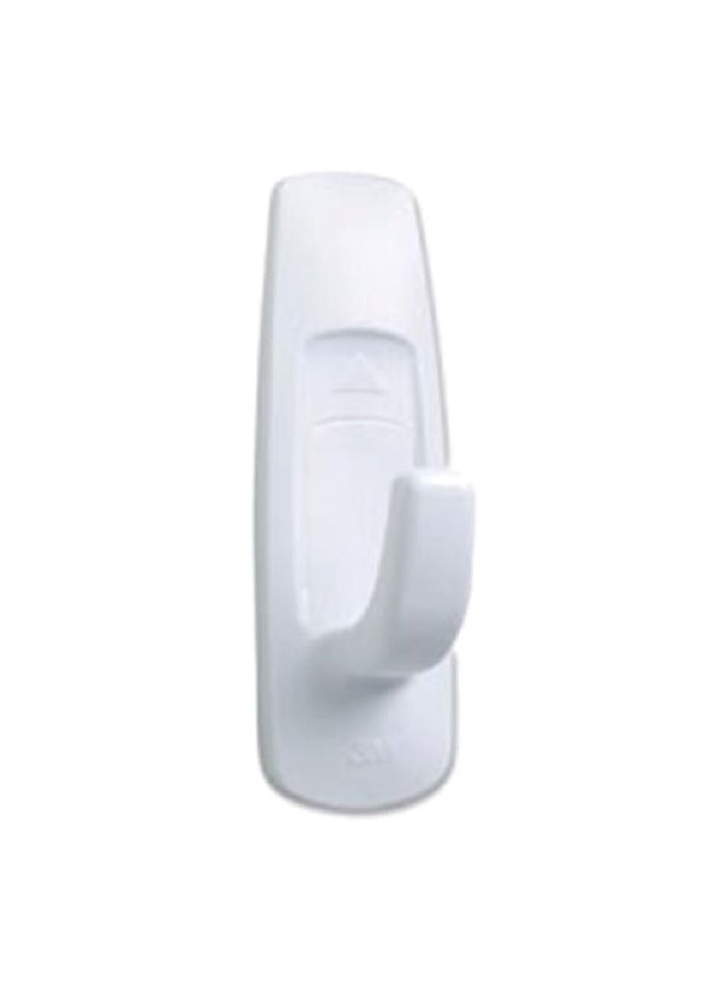 Command 6-Piece Damage-Free Hanging Utility Adhesive Hook Set White 17.2 x 12.7 x 4.5 cm 17001-6ES  - Image 4