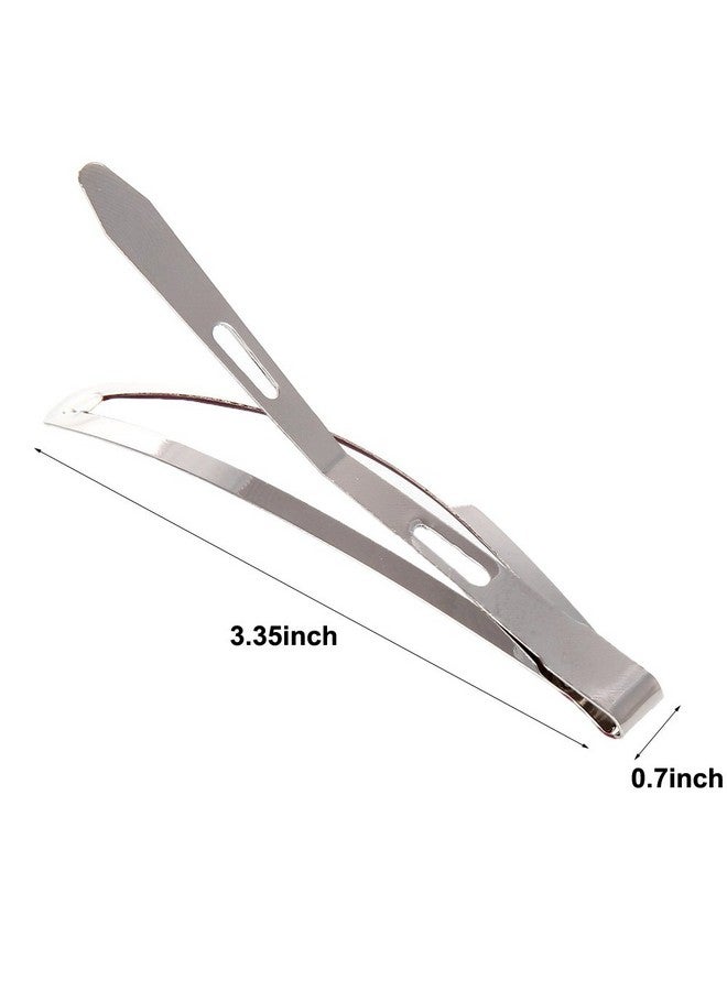 LONEEDY Oneedy Pack Of 12 Large Metal Stoving Varnish Hair Snap Clips Noslip Hair Clips Barrettes For Women And Girl (Brown) - Image 5