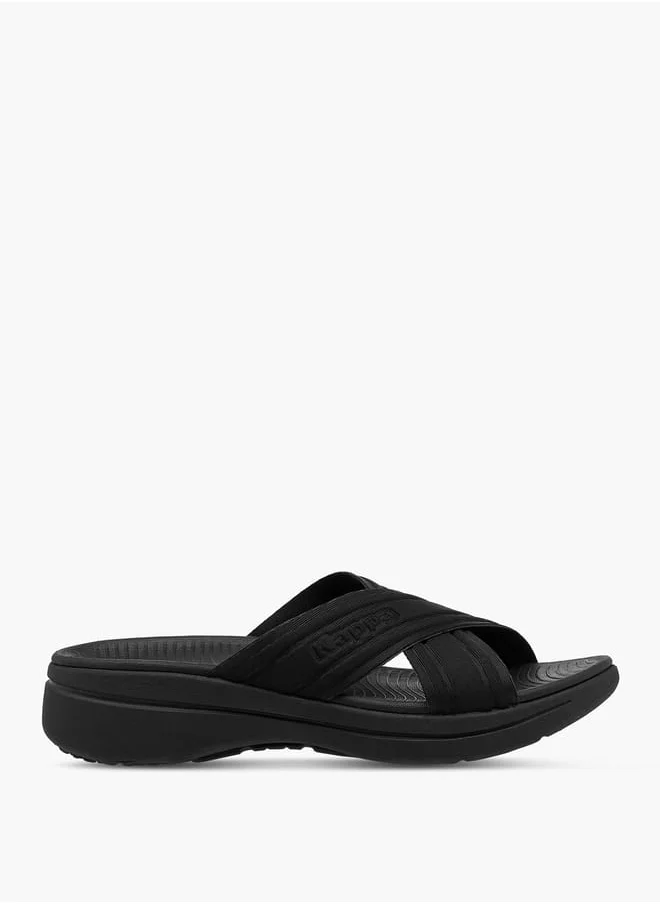 كابا Women's Cross Strap Slip-On Sandals