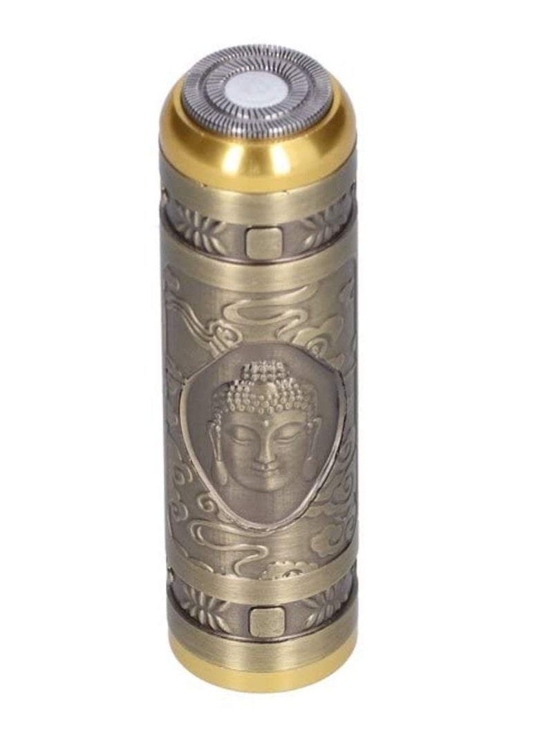 JAJEEK Dioche Portable Electric Shaver Bronze Stainless Steel USB Electric Hair Remover - Image 3