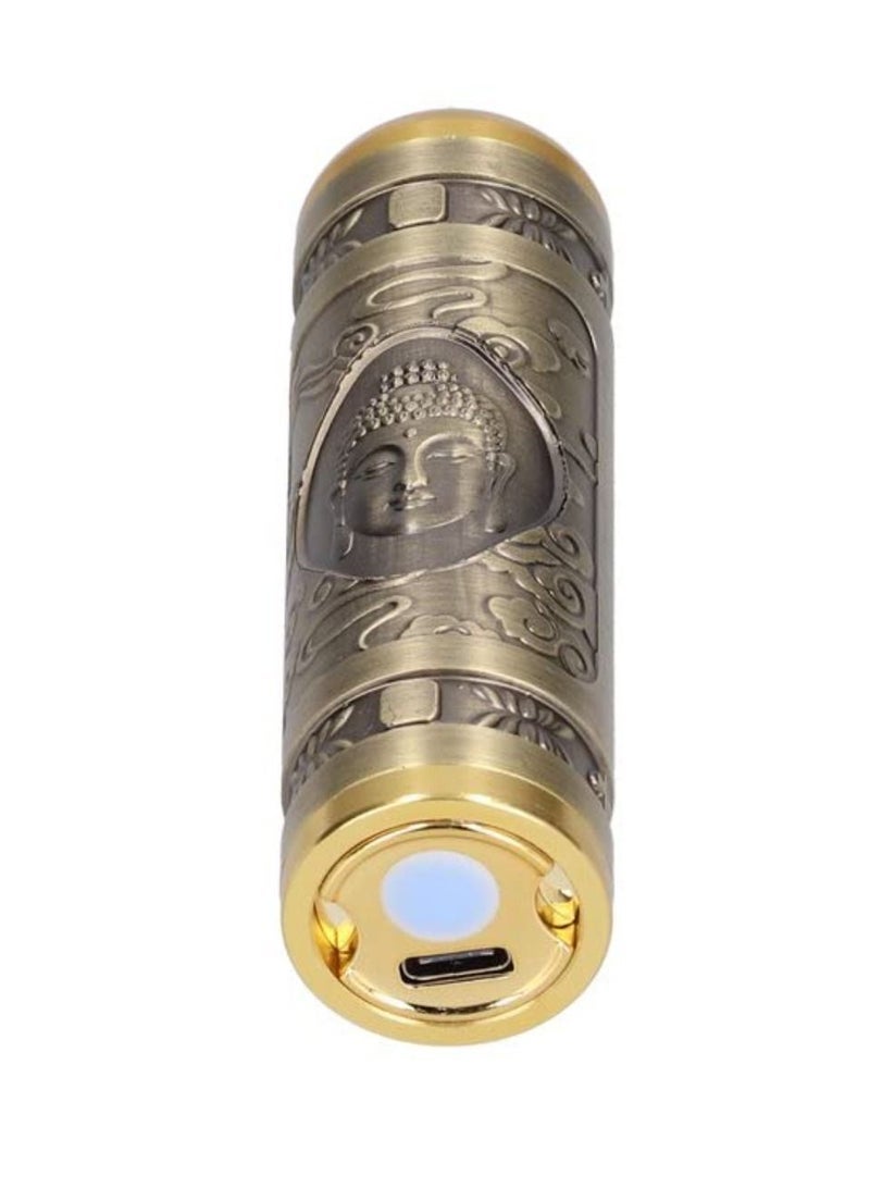 JAJEEK Dioche Portable Electric Shaver Bronze Stainless Steel USB Electric Hair Remover - Image 1