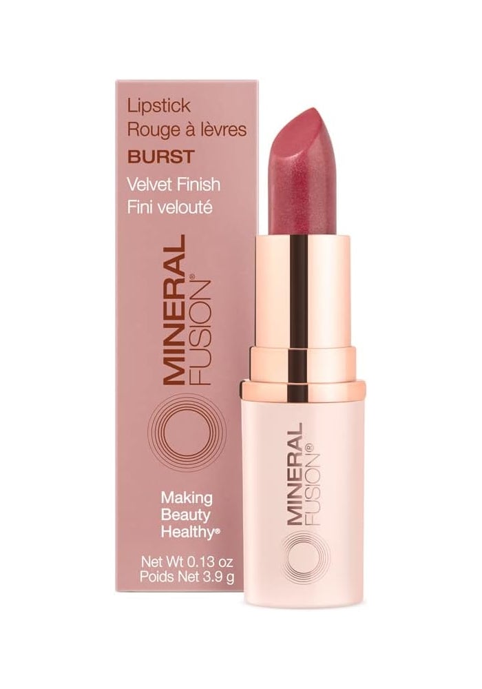 Mineral Fusion Burst Lipstick - Velvet Finish, 0.137 oz - Image 1