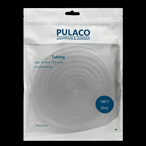 PULACO Plastic Tubing ID/OD 7x10mm (0.3in/0.4in) 16FT for Aquarium, Garden, Pond, Water cooling, Industrial Machine - Image 2