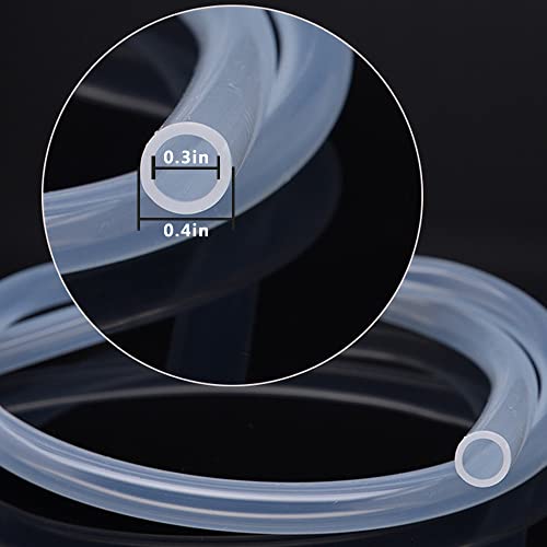 PULACO Plastic Tubing ID/OD 7x10mm (0.3in/0.4in) 16FT for Aquarium, Garden, Pond, Water cooling, Industrial Machine - Image 4