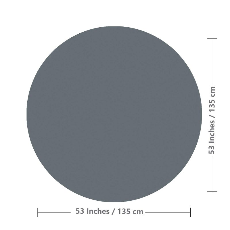 Womumon Baby Splat Mat for Under High Chair, 51 x 51 Inch Wipeable Splash Mat, Waterproof and Washable, Anti-Slip Floor Protector - Image 2