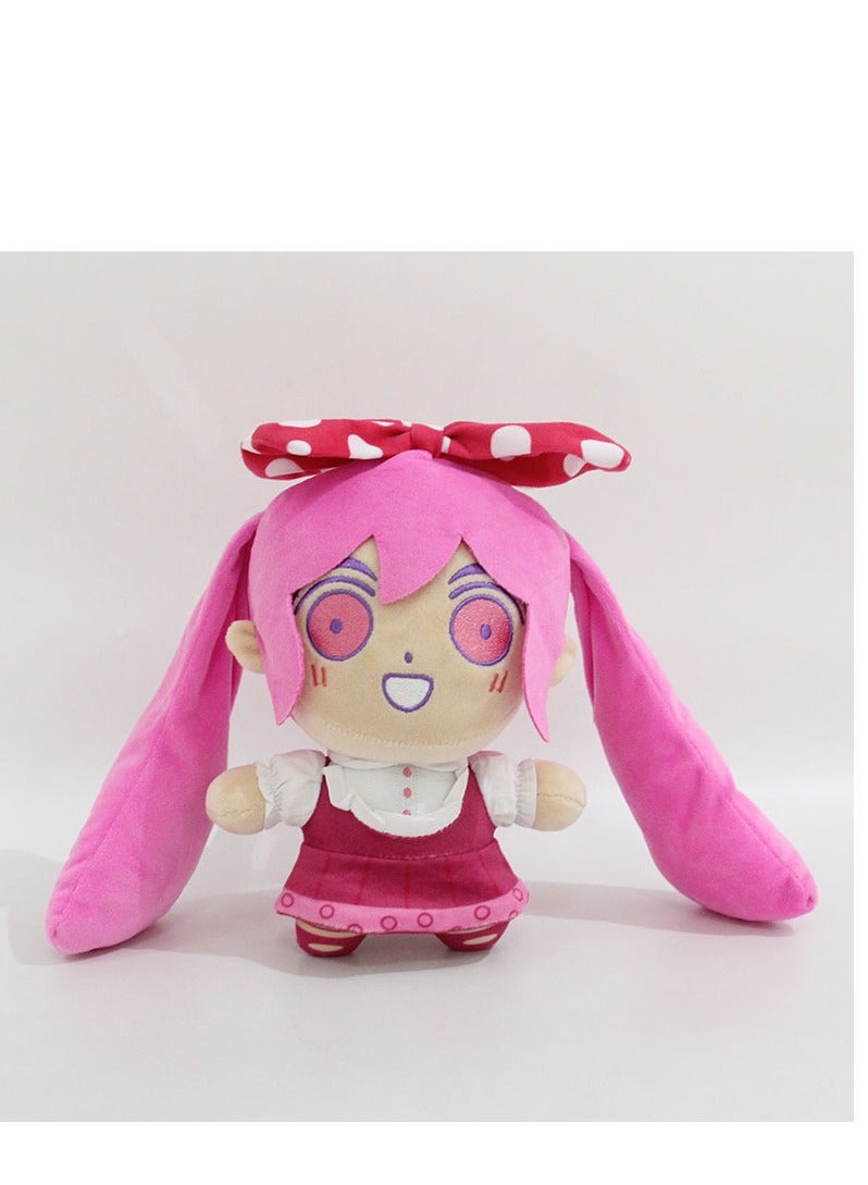 Y&D Omori Kel Plush Toy, Stuffed Animal Game Omori Plushie Dolls, Cute Cartoon Anime Game Characters Props Figure Pillow Gifts for Fans Kids Birthday Game Lovers (Color : Double Ponytail) - Image 1