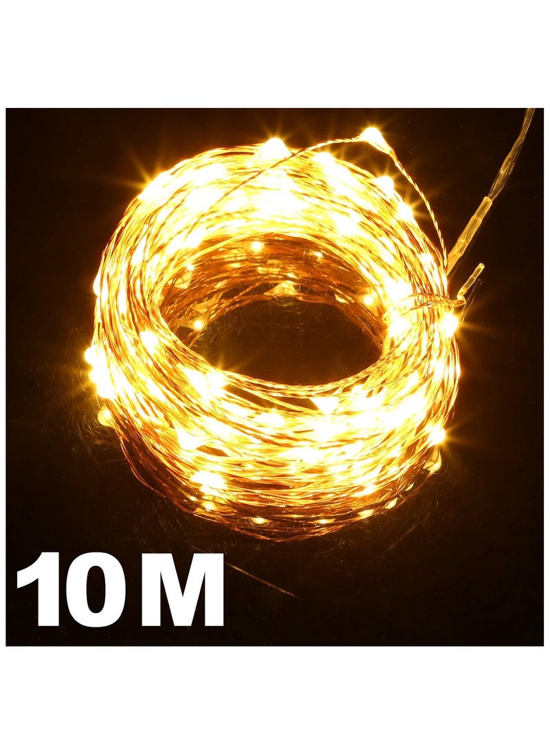بيوينتي أضواء زينة بطارية - 10 متر 100 LED  - Image 2