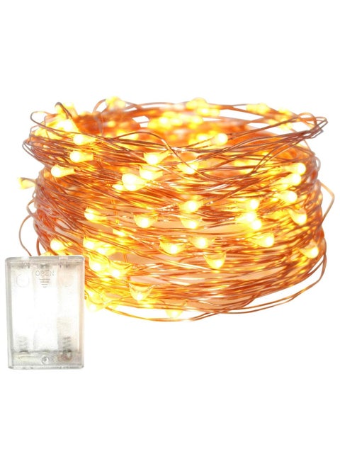 أضواء زينة بطارية - 10 متر 100 LED