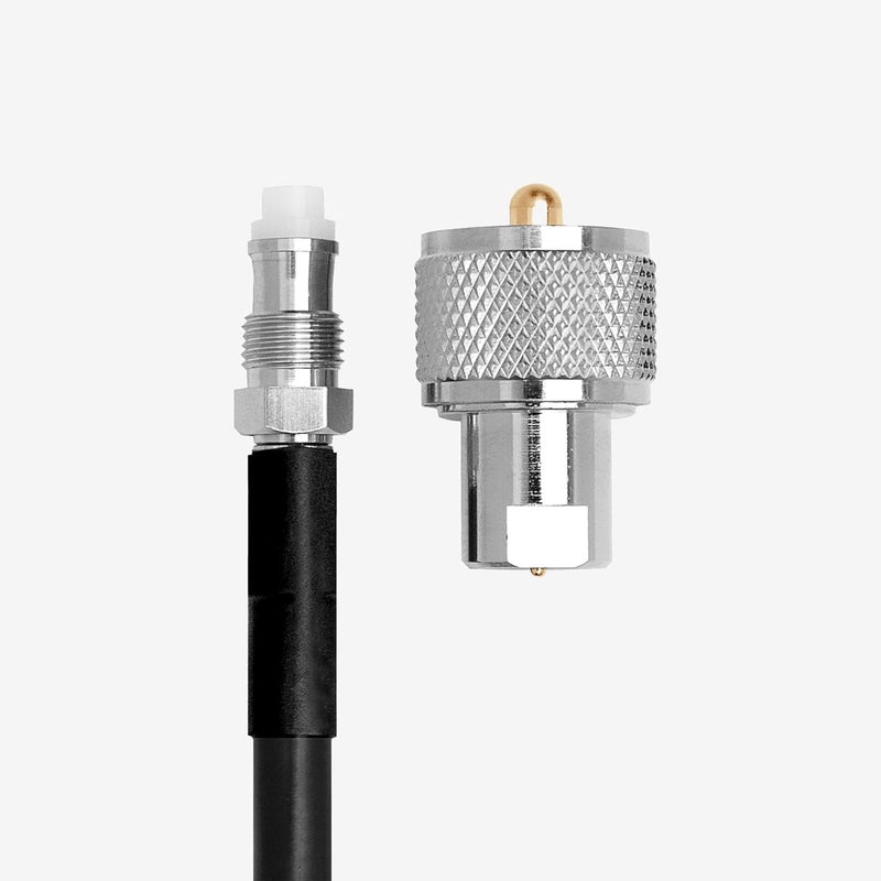 Midland – MXTA24 Low Profile Antenna Cable with NMO Connector – CB Antenna Cable Extension – 6 Meters (19 ft) with Removable UHF Connection - Image 3