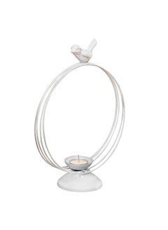 Webelkart Webelkart Decorative White Birds Tealight Candle Holder for Home Decoration, for Home Room Bedroom Lights Decoration  - Image 4