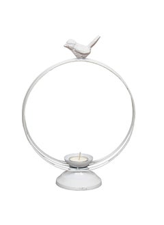 Webelkart Webelkart Decorative White Birds Tealight Candle Holder for Home Decoration, for Home Room Bedroom Lights Decoration  - Image 3