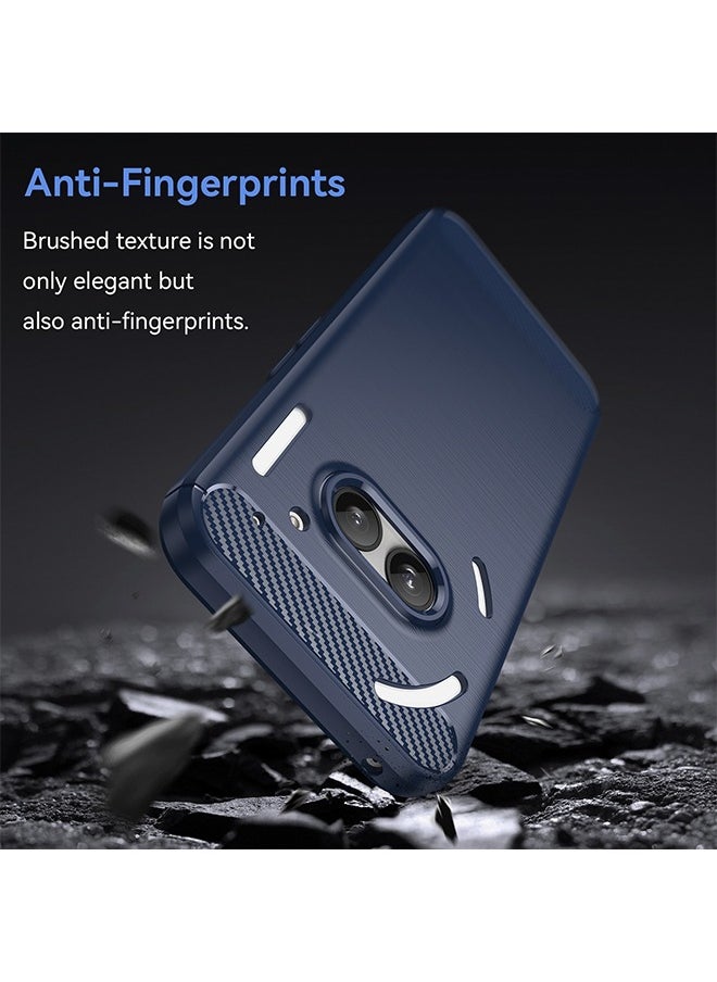 SNBFA - Nothing Phone 2A Case Cover with Soft TPU Carbon Fiber Texture Anti-Scratch Shockproof Slim Anti-Drop Bumper Back Cover Comfortable Touch shell Phone Accessory for Nothing Phone 2A 5G - Image 1