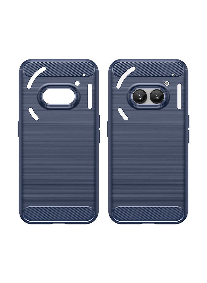 SNBFA - Nothing Phone 2A Case Cover with Soft TPU Carbon Fiber Texture Anti-Scratch Shockproof Slim Anti-Drop Bumper Back Cover Comfortable Touch shell Phone Accessory for Nothing Phone 2A 5G - Image 1