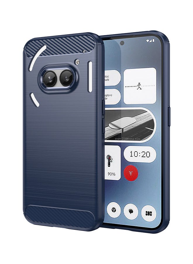 SNBFA - Nothing Phone 2A Case Cover with Soft TPU Carbon Fiber Texture Anti-Scratch Shockproof Slim Anti-Drop Bumper Back Cover Comfortable Touch shell Phone Accessory for Nothing Phone 2A 5G - Image 1