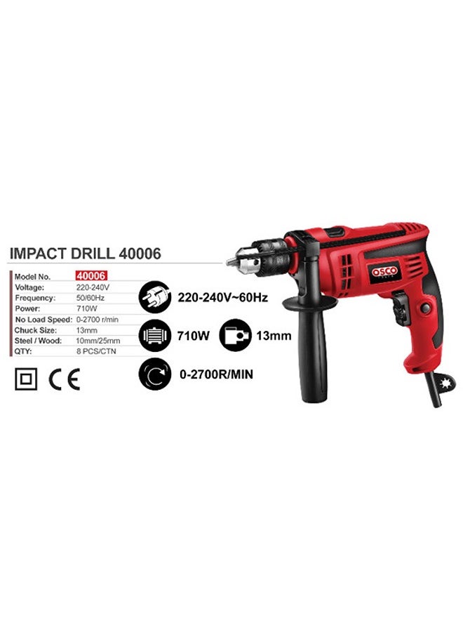 OSCO Osco Electric Dril 13 Mm 710 Watt  - Image 4