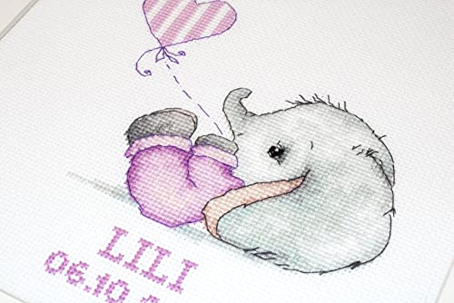 Luca-S B1133 Baby Girl - Cross Stitch Kit - Image 2
