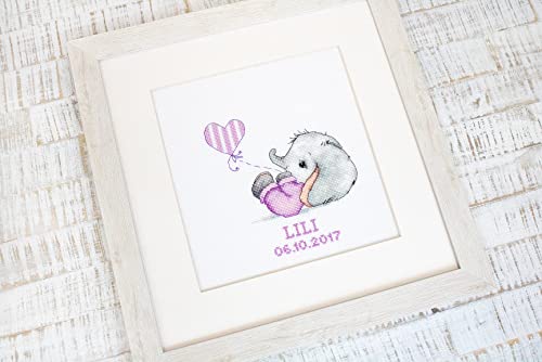 Luca-S B1133 Baby Girl - Cross Stitch Kit - Image 3