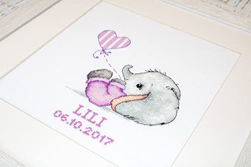 Luca-S B1133 Baby Girl - Cross Stitch Kit - Image 5