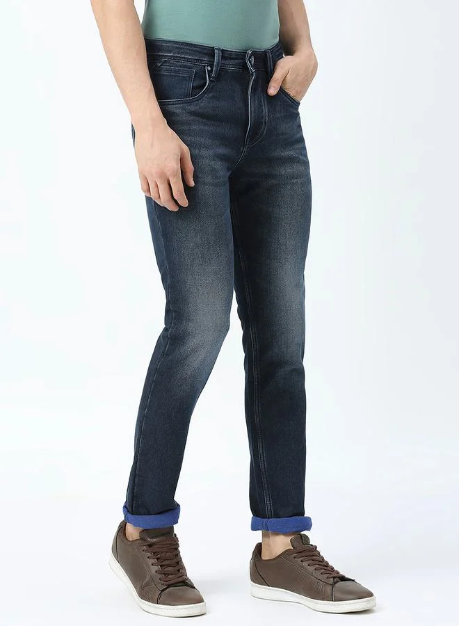 Integriti Mid Rise Faded Jeans with Pocket Detail by Styli