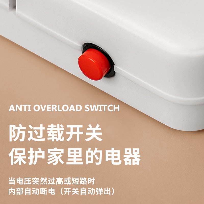 Socket Overload Protection Office Power Strip Multi-Socket Usb Smart Power Strip Home Dormitory Power Strip Smart Fast Charging - Image 4
