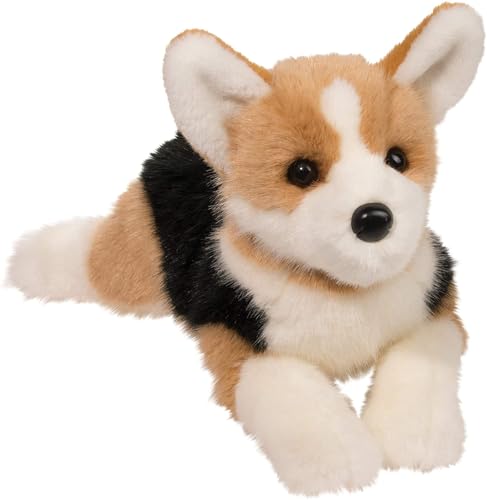 Douglas Konner TriColor Corgi Dog Plush Stuffed Animal 19Inches Long - Image 1