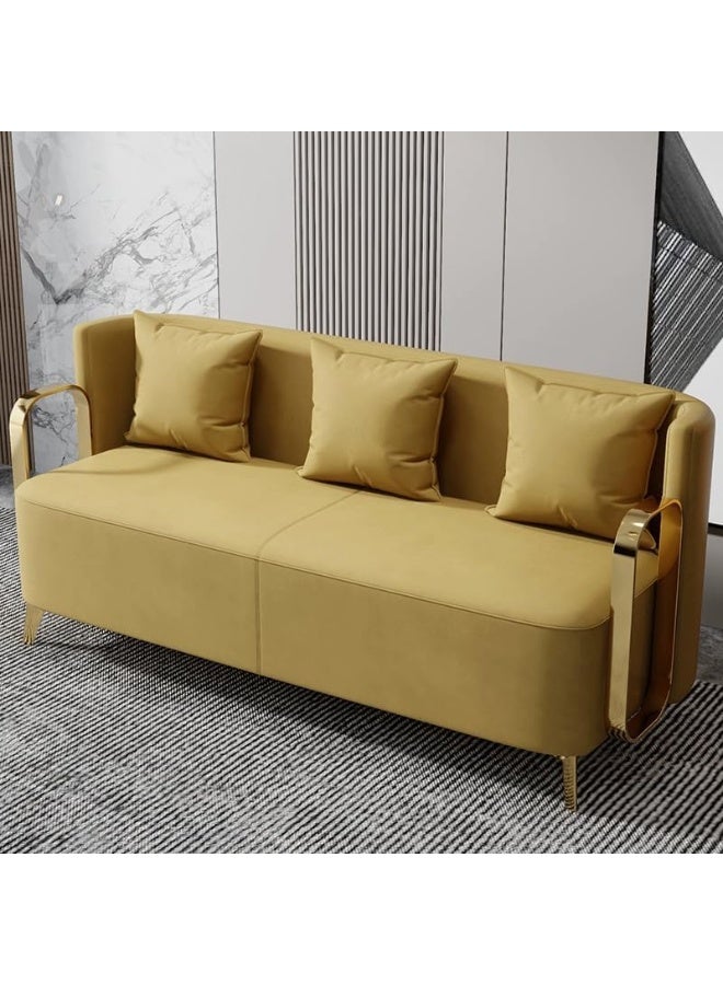 Comfynest Comfynest Glam Tech Cloth Seats 3 Sofa 