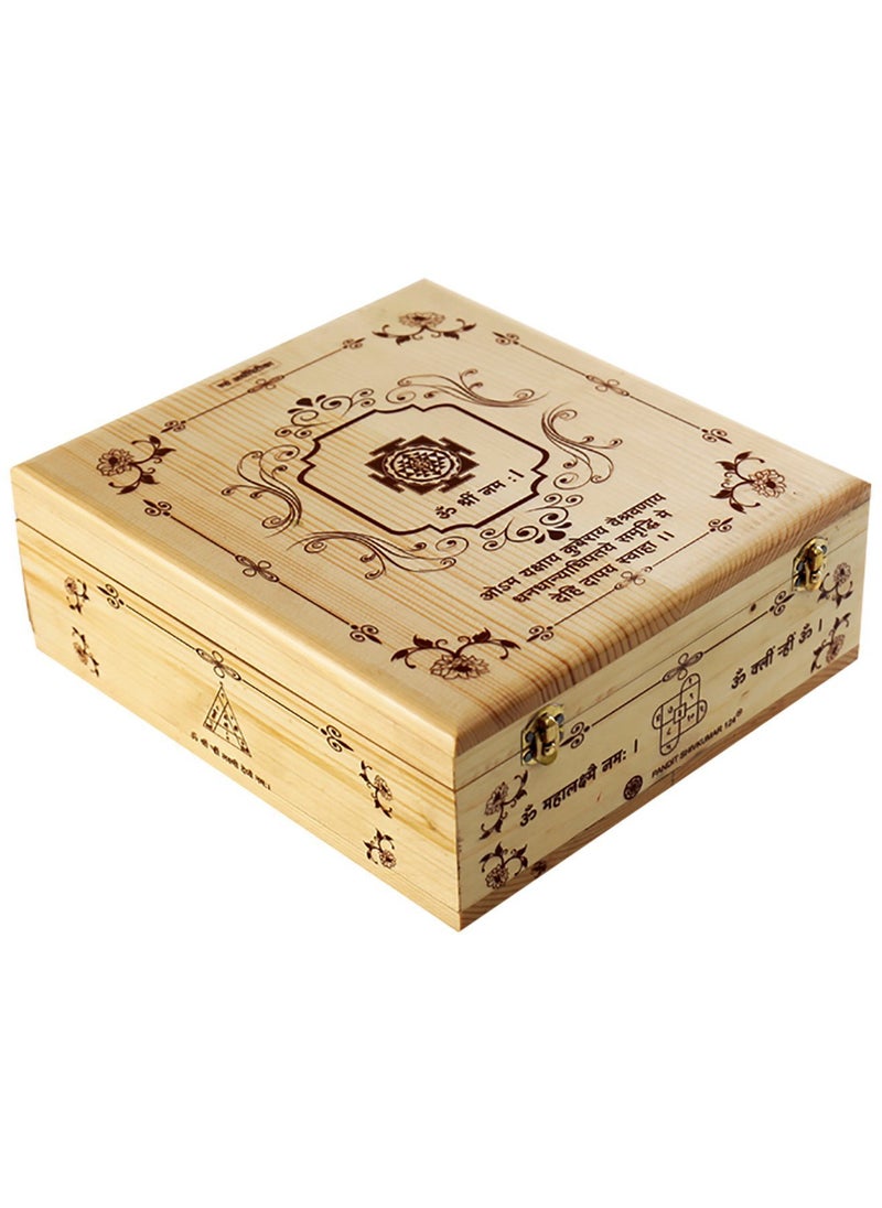 Pandit Shivkumar 124 Pandit Shivkumar 124 Wood Vastu Dosh Correction Nivaran Nashak Yantra 2413 x 2286 x 889 cm White 