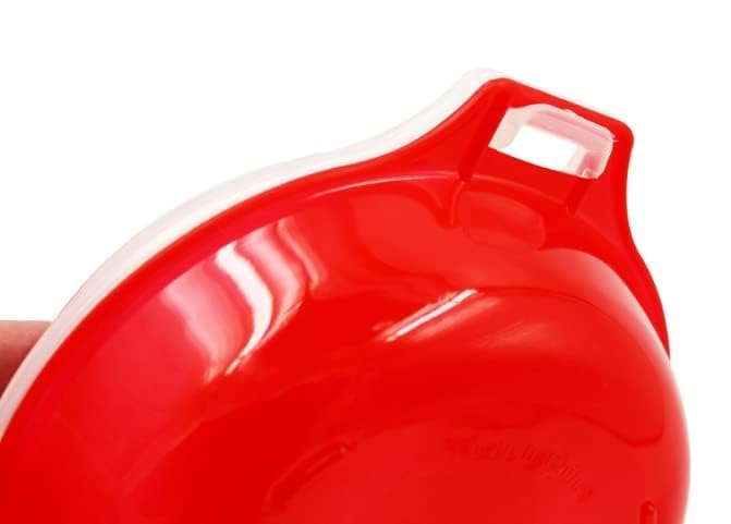 Istore 2 Sets Microwave Egg Cooker,1 Minute Fast Egg Hamburg Omelet Maker Kitchen Cooking Tool - Image 2