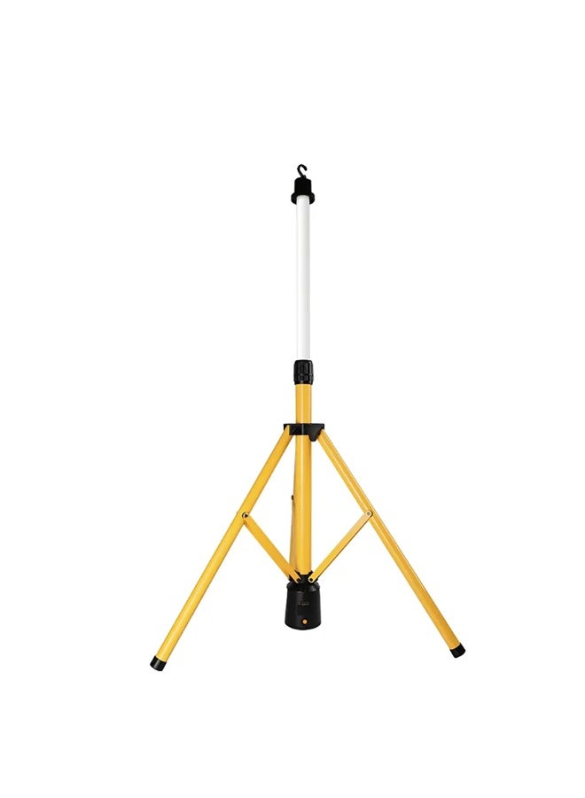 Heavy-Duty 20W LED Work Light, 2000 Lumens, USB-C Rechargeable, Adjustable Tripod Stand, Durable Portable Design for Job Sites, Camping and Emergencies Use - Image 2