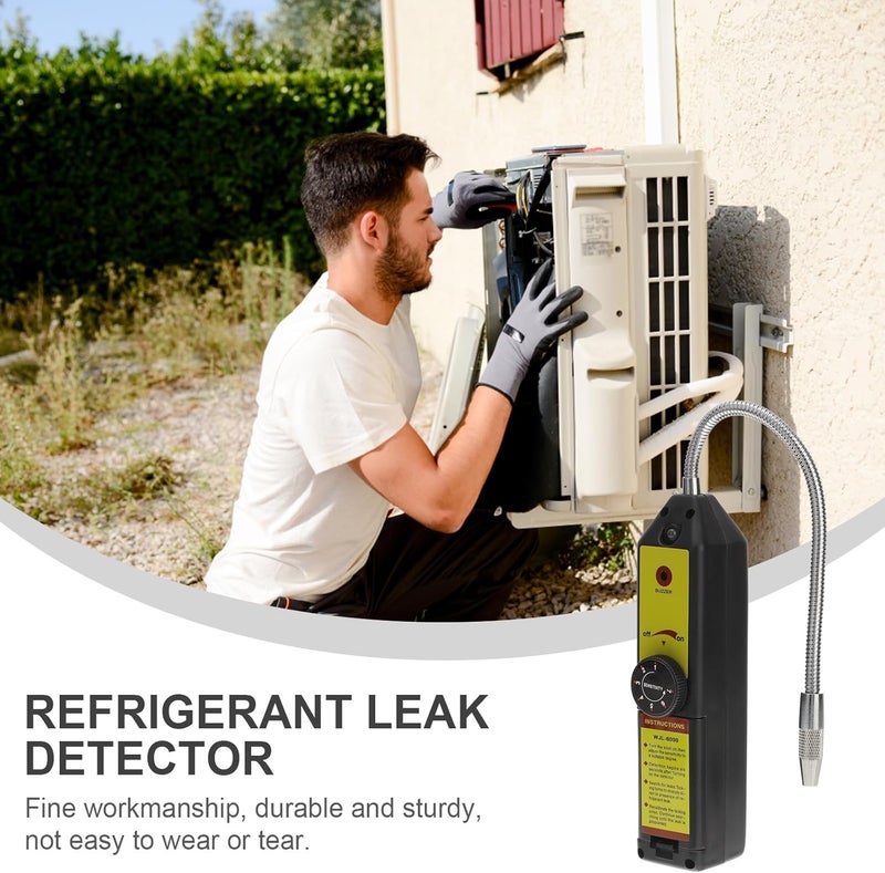 جهاز كشف تسربات المبردات لفنيي HVAC، أداة لاختبار تسربات الغازات الهالوجينية للكشف عن تسربات المبردات بدقة عالية - Image 5