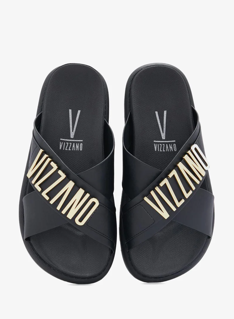 VIZZANO  Caroline Multi Strap Low Heel Wedge Sandals for Women | Best Price UAE