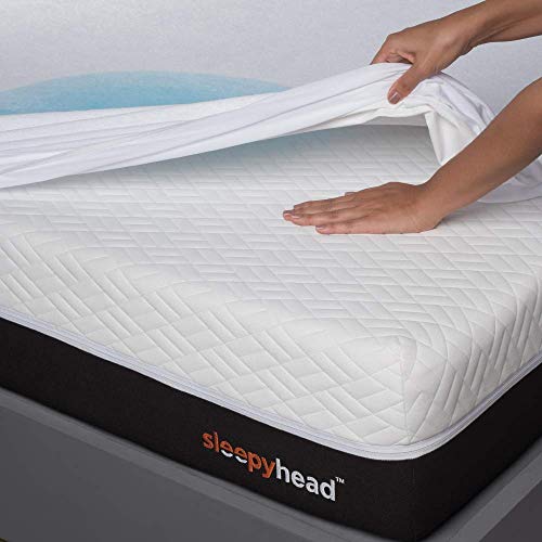 Sleepyhead Bamboo Terry Waterproof Mattress Protector; (72 X 72 King Size; White). - Image 3