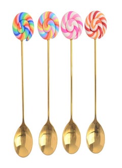 Akher el Ankoud Lollipop Spoon Set -Multicolour  - Image 1