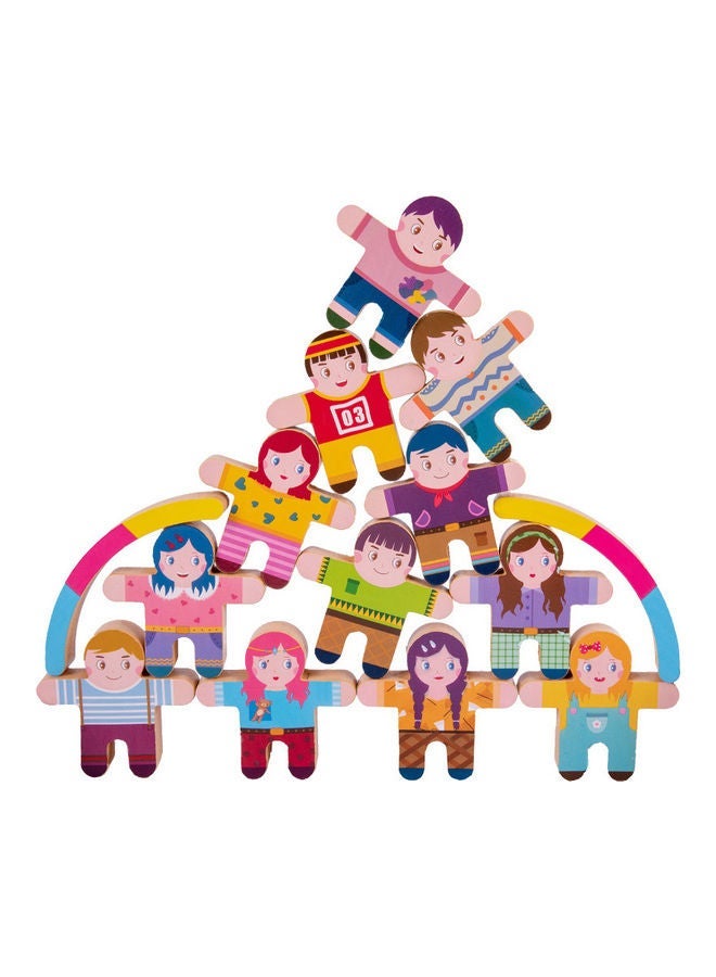 NIBEMINENT n1621 Early Childhood Education Aids Balanced Stacking High Building Block Toys 3_years - Image 1