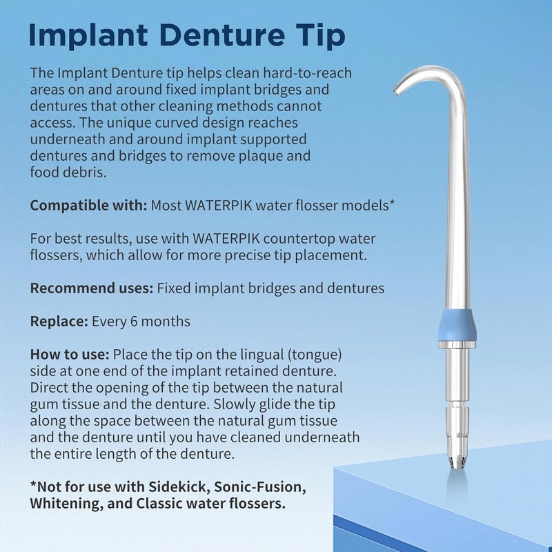 FreFeel Water Flosser Replacement Tips - 10 Count Combo Set - Image 4