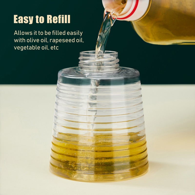 240mL Auto Olive Oil Sprayer With 2 Modes Adjustable Flow Refillable Spray Bottle USB Oil Dispenser for Cooking BBQ Salad Baking Roasting Grilling Hair Spray Bottle - Image 3