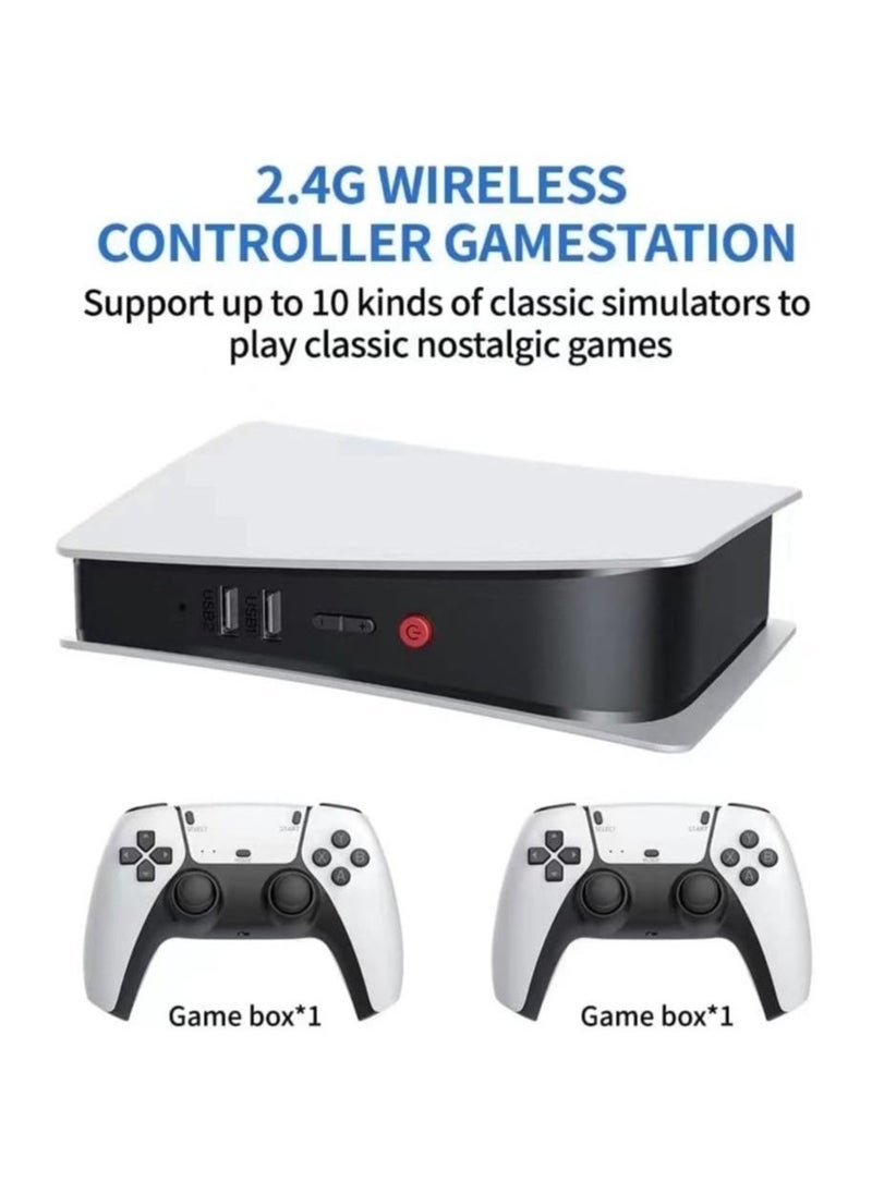 ELTRAZONE M5 Game Console 2.4gb Wireless Controller Game Station, 4K HD Output Retro Classic Video Game Console upto 15000 Games - Image 3