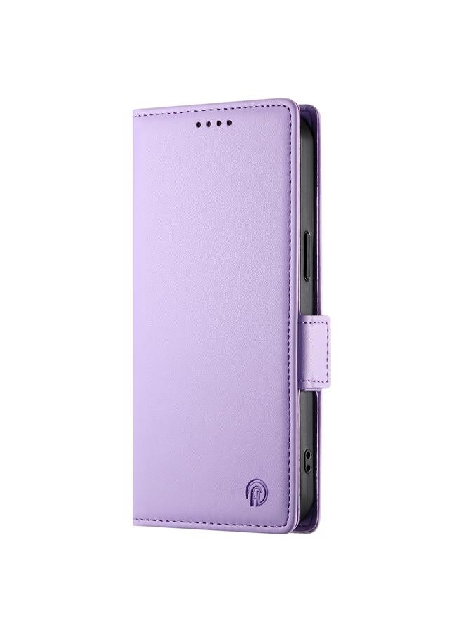 S-TOP Case For Samsung Galaxy A55 5G Side Buckle Magnetic Frosted Leather Phone Case - Image 2