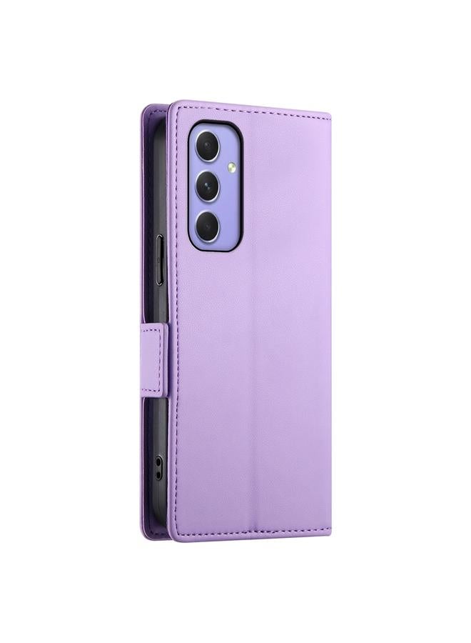 S-TOP Case For Samsung Galaxy A55 5G Side Buckle Magnetic Frosted Leather Phone Case - Image 3