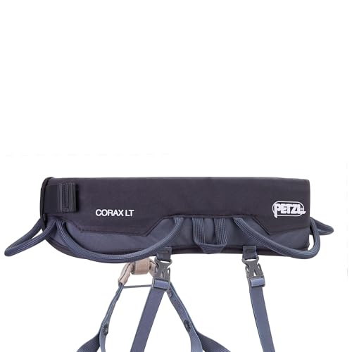 PETZL Corax LT Mens Climbing Harness Dark Gray XSmall - Image 3