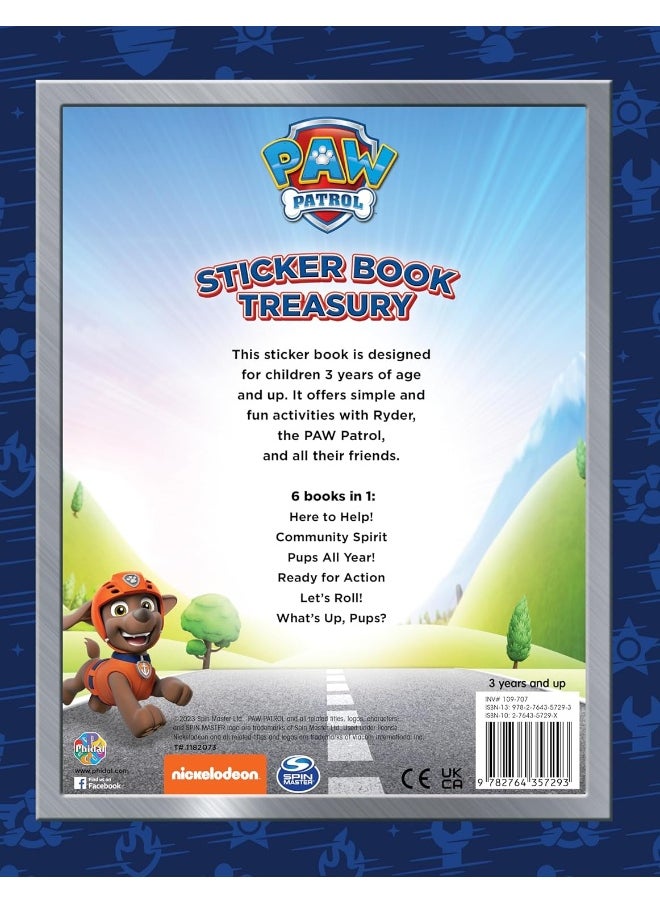 null - Paw Patrol Book Sticker Book Treasury - Image 1