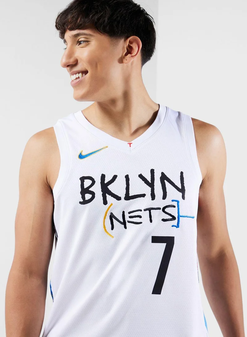 Nike Men's Dri-FIT NBA Swingman Kyrie Irving Brooklyn Nets City Edition Jersey