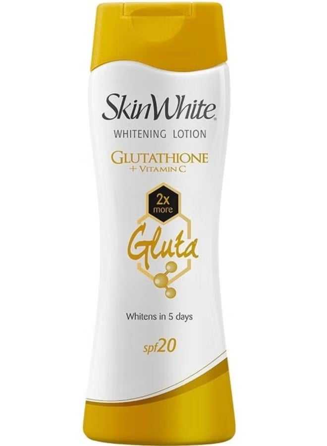 skin white Whitening Lotion With Spf 20, Glutathione + Vitamin c For Body Lotion 200 ml
