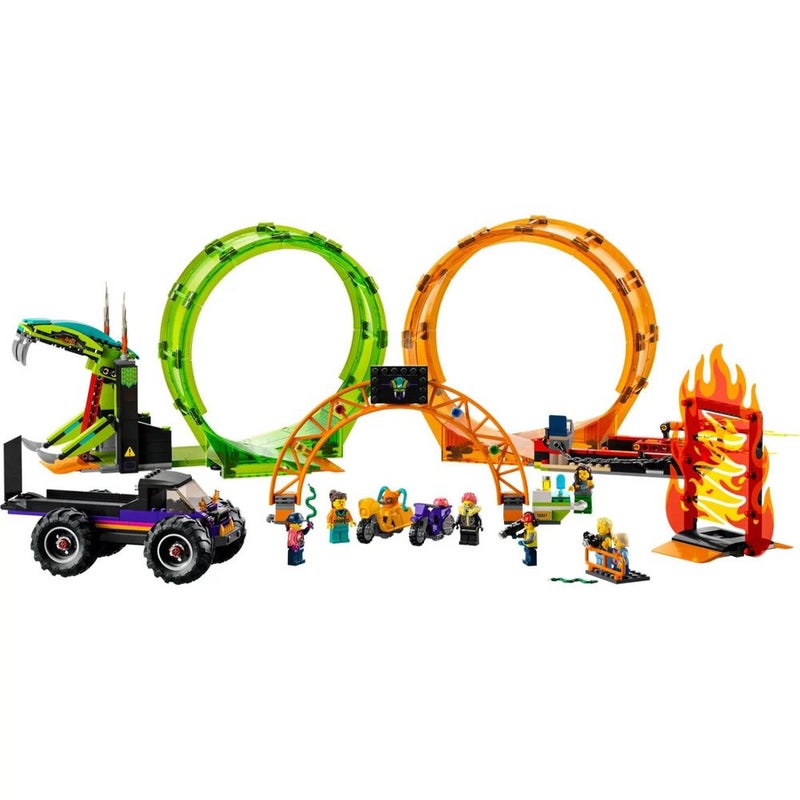 LEGO - Double Loop Stunt Arena 598 Pieces - 60339 - Image 2