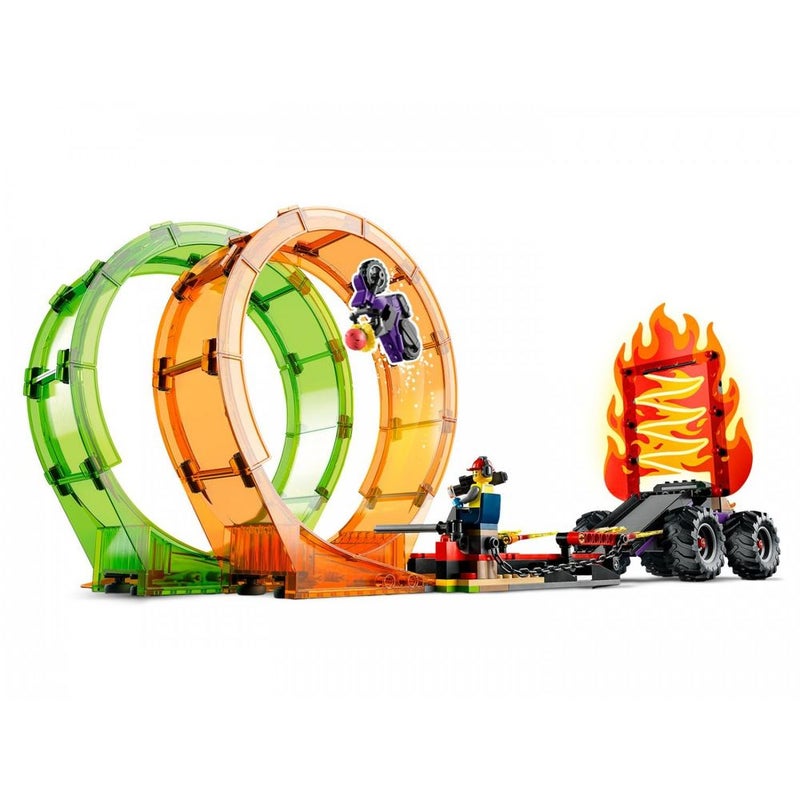 LEGO - Double Loop Stunt Arena 598 Pieces - 60339 - Image 3